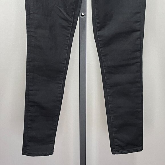 NEW Gap Jeans Womens 27 black denim skinny 1969 sculpt preppy classic - Picture 3 of 11